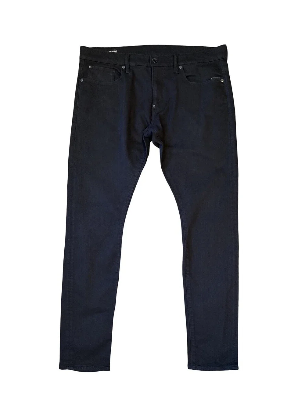 G-Star Raw Revend Skinny Jeans Men’s Size 36x32 Black Denim